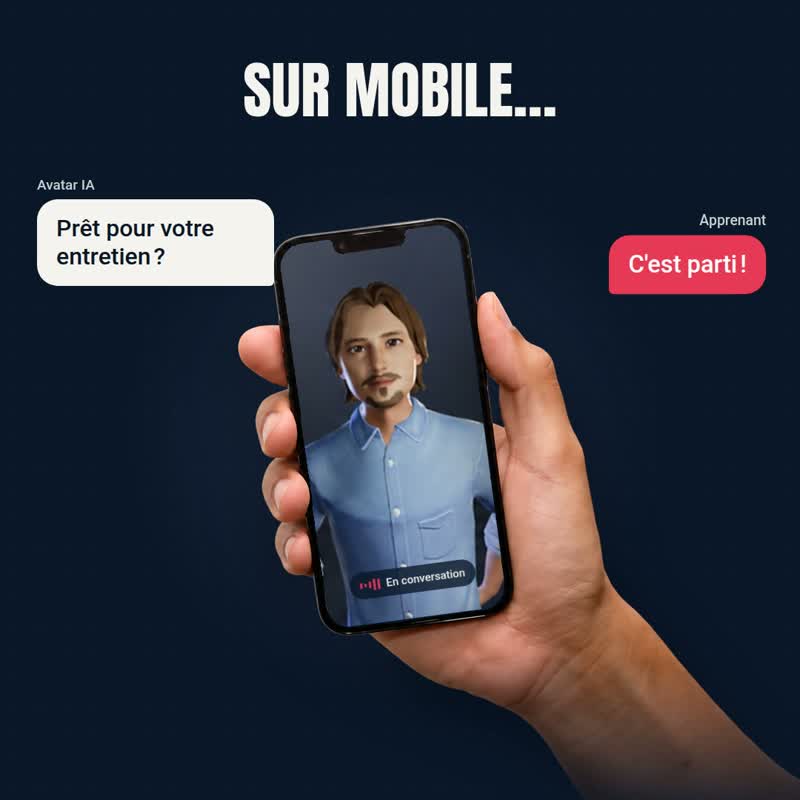 VRAI TV, Demo Avatar IA