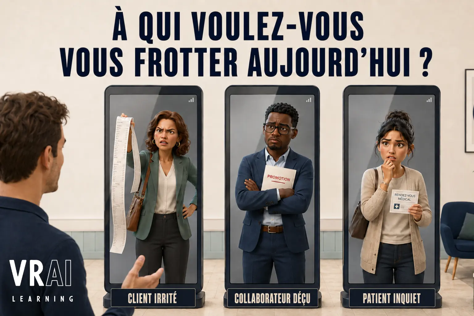 Roleplay IA en formation : s’entraîner avant de passer au réel