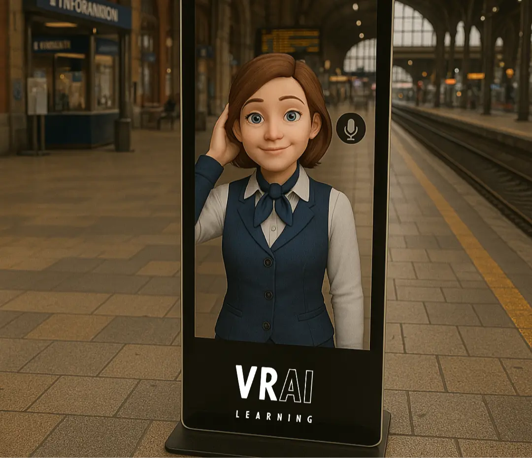 Conversational avatar for what use? Real-time AI, a strategic choice