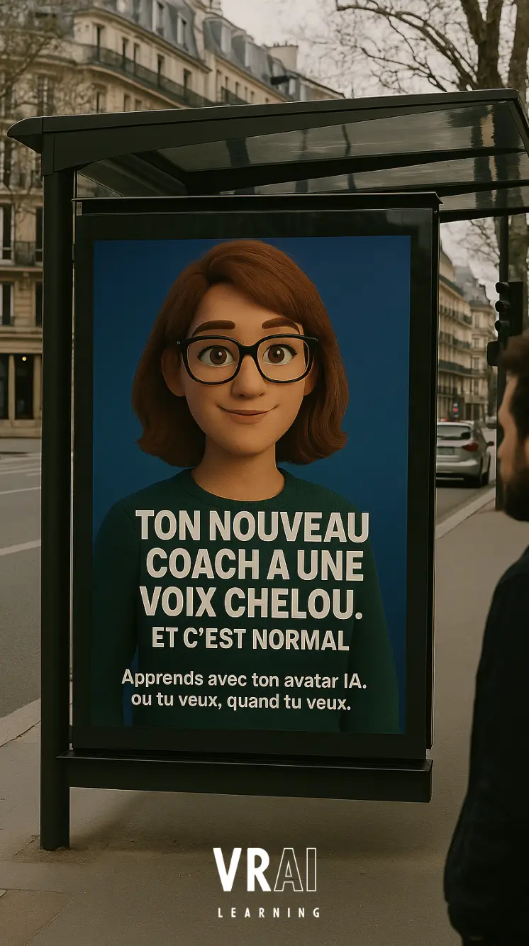Formation professionnelle immersive et collaborative avec avatars IA - VRAI Learning
